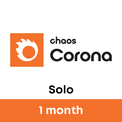 Chaos Corona Solo, NEW license for 1 month